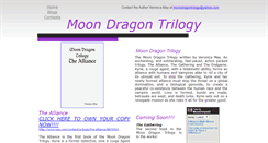 Desktop Screenshot of moondragontrilogy.webstarts.com