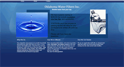 Desktop Screenshot of oklahomawater.webstarts.com