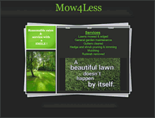 Tablet Screenshot of mow4less.webstarts.com