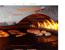 Tablet Screenshot of fordsonbakery.webstarts.com