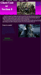 Mobile Screenshot of ghostunit.webstarts.com