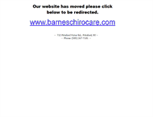 Tablet Screenshot of barneschiro.webstarts.com