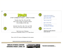 Tablet Screenshot of personaltrainingwiththeresa.webstarts.com