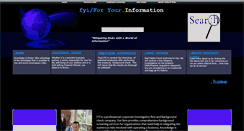 Desktop Screenshot of fyiprivateeye.webstarts.com
