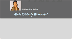 Desktop Screenshot of mdwnaturalhair.webstarts.com