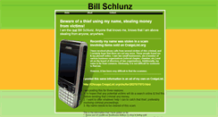 Desktop Screenshot of billschlunz.webstarts.com