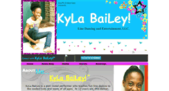 Desktop Screenshot of kylabailey.webstarts.com