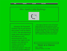 Tablet Screenshot of mrsapril4.webstarts.com