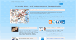 Desktop Screenshot of marylandprocess.webstarts.com
