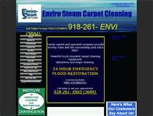 Tablet Screenshot of envirosteam.webstarts.com
