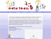 Tablet Screenshot of mathtrail.webstarts.com