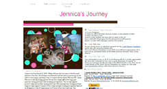 Desktop Screenshot of jennicasjourney.webstarts.com