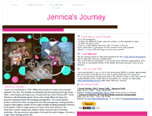 Tablet Screenshot of jennicasjourney.webstarts.com