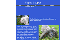 Desktop Screenshot of hoppyloppysrabbitry.webstarts.com