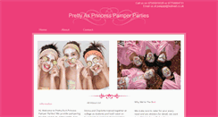 Desktop Screenshot of prettypampering.webstarts.com