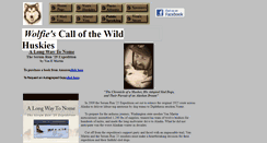 Desktop Screenshot of callofthewildhuskies.webstarts.com
