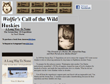 Tablet Screenshot of callofthewildhuskies.webstarts.com