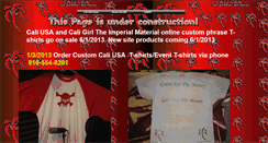 Desktop Screenshot of caliusaclothing.webstarts.com