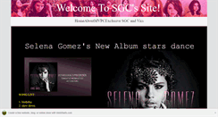 Desktop Screenshot of iluvselenagomez.webstarts.com