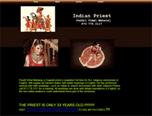 Tablet Screenshot of hindupriest.webstarts.com