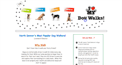 Desktop Screenshot of ilovemydogwalks.webstarts.com