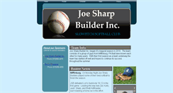 Desktop Screenshot of joesharpbuilder.webstarts.com