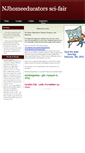Mobile Screenshot of njhomesci-fair.webstarts.com