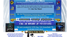 Desktop Screenshot of jmrepairs.webstarts.com