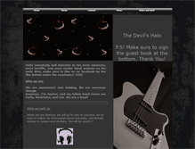 Tablet Screenshot of devilshalo.webstarts.com