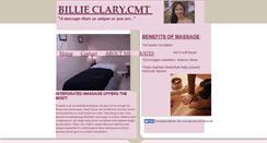 Desktop Screenshot of miraclemassage.webstarts.com