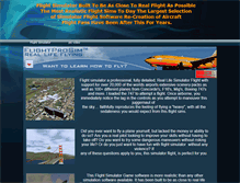 Tablet Screenshot of flightsimulatorpcgames.webstarts.com