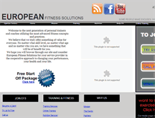 Tablet Screenshot of efs.webstarts.com