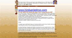 Desktop Screenshot of nyhindupandit.webstarts.com