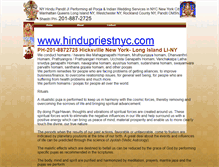 Tablet Screenshot of nyhindupandit.webstarts.com