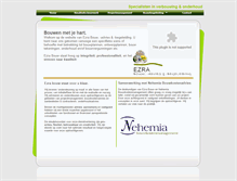 Tablet Screenshot of ezra-bouw.webstarts.com