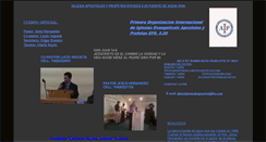 Desktop Screenshot of iglesiafuentedeaguaviva.webstarts.com