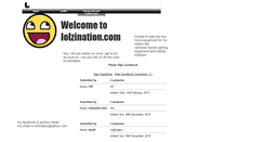 Desktop Screenshot of lolzination.webstarts.com