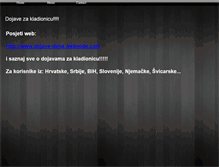 Tablet Screenshot of kladionica-tipovi.webstarts.com