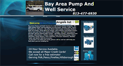 Desktop Screenshot of bayareapump.webstarts.com