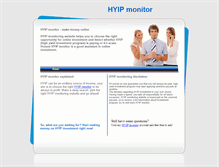 Tablet Screenshot of hyipmonitor.webstarts.com