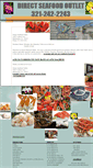 Mobile Screenshot of directseafoodoutletmelbourne.webstarts.com