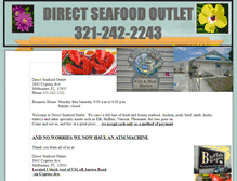 Tablet Screenshot of directseafoodoutletmelbourne.webstarts.com