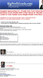 Mobile Screenshot of bigprofitleads.webstarts.com