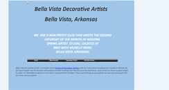 Desktop Screenshot of bellavistadecorativeartists.webstarts.com