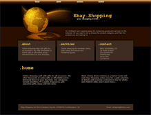 Tablet Screenshot of ebayshoppingltd.webstarts.com