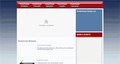 Desktop Screenshot of powerhousegroup.webstarts.com