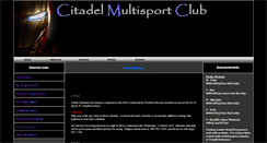 Desktop Screenshot of citadelmultisport.webstarts.com