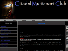 Tablet Screenshot of citadelmultisport.webstarts.com