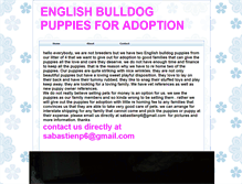Tablet Screenshot of englishbulldogpuppiess.webstarts.com