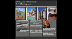 Desktop Screenshot of apartmentsfortbenning.webstarts.com